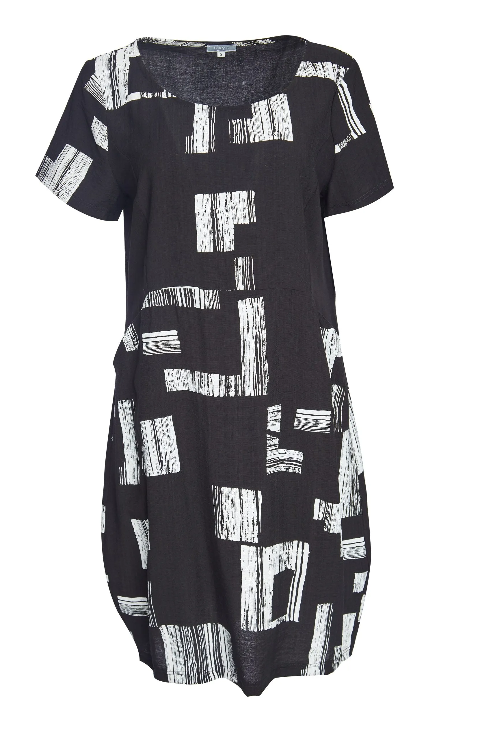 219- Block Print Dress- Naya