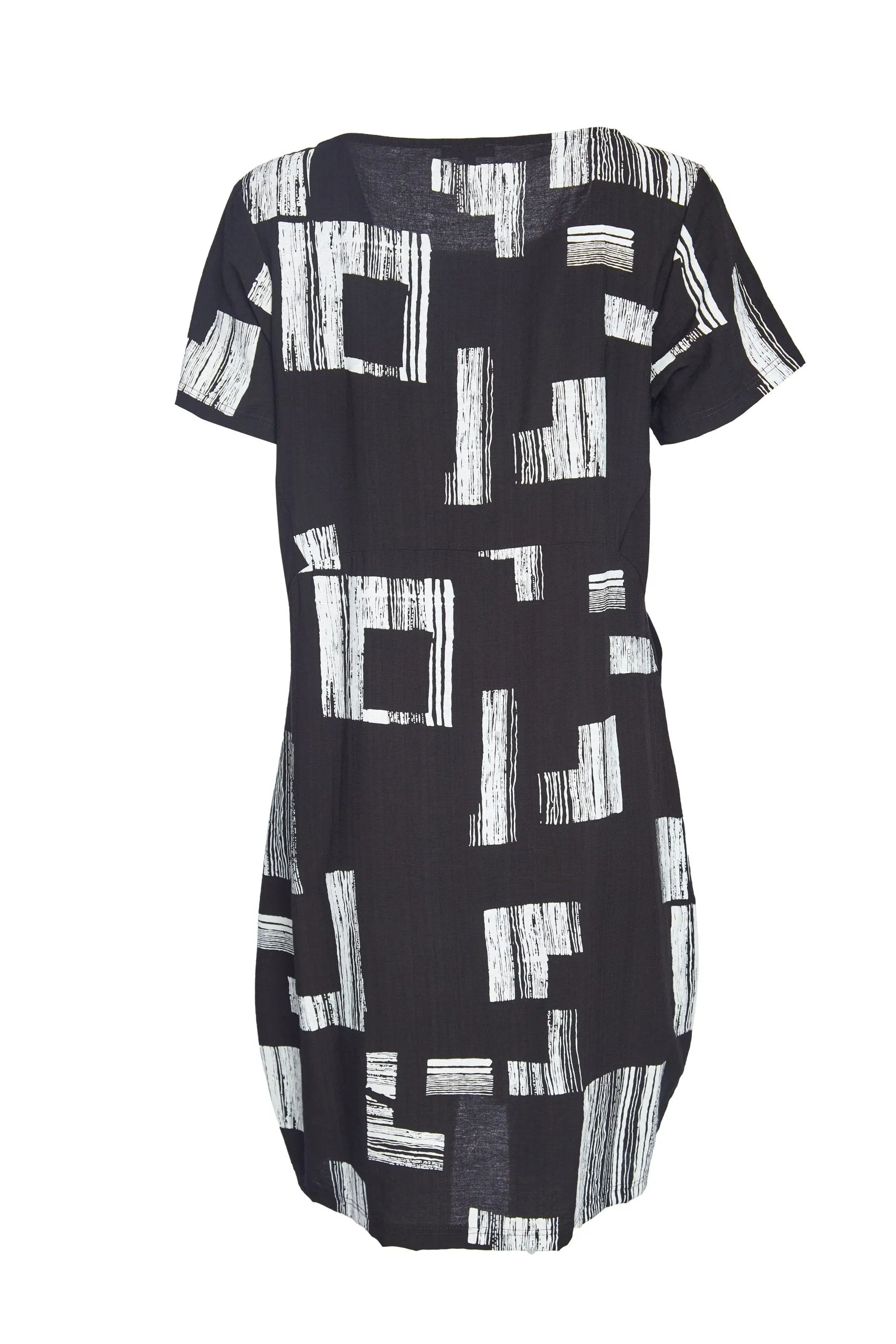 219- Block Print Dress- Naya