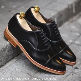 502-1 Oxford PianoBlack x Wooden Soles