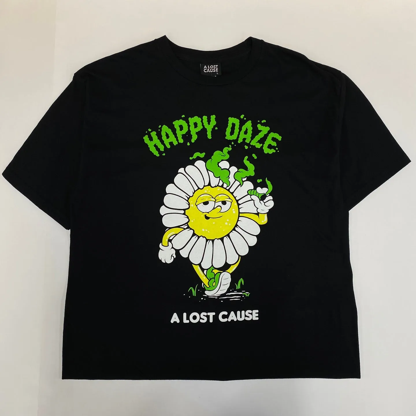 A LOST CAUSE Happy Daze Graphic T-Shirt