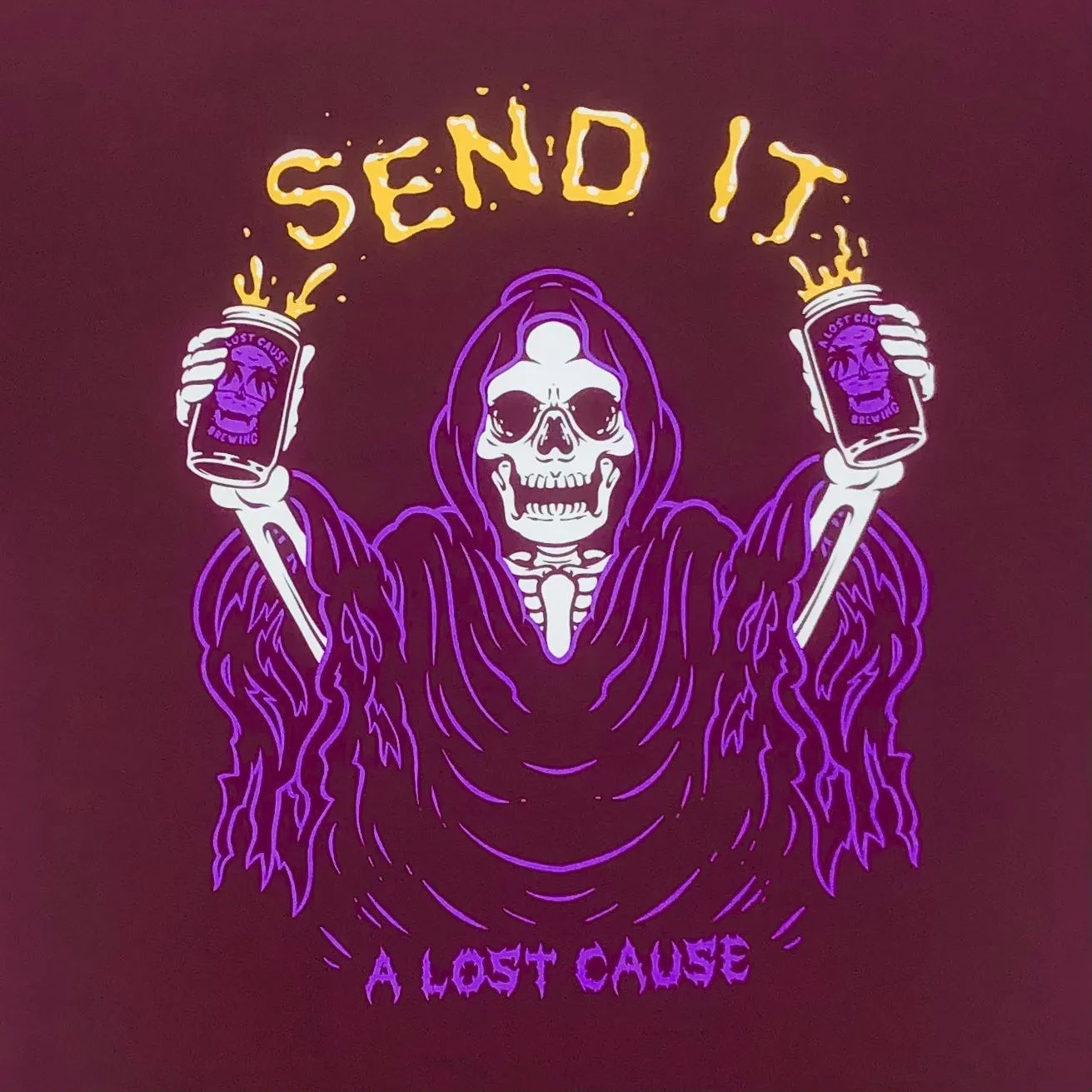 A LOST CAUSE Send It V2 Graphic T-Shirt