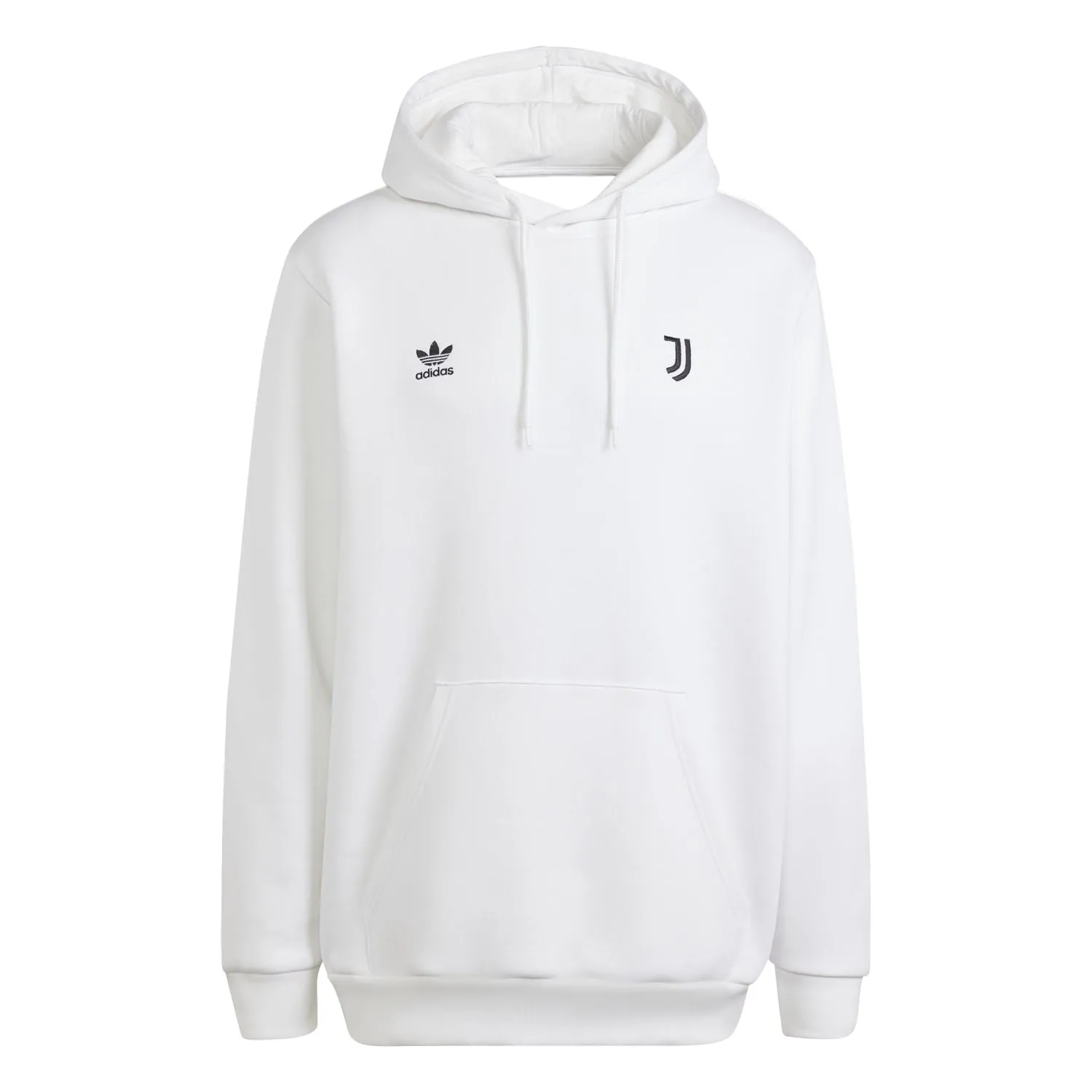 Adidas Men Juventus Essentials Trefoil Hoodie White IL1041