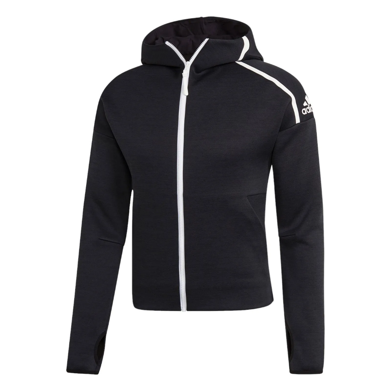 adidas Women's Z.N.E. Hoodie Fast Release Zipper - Black