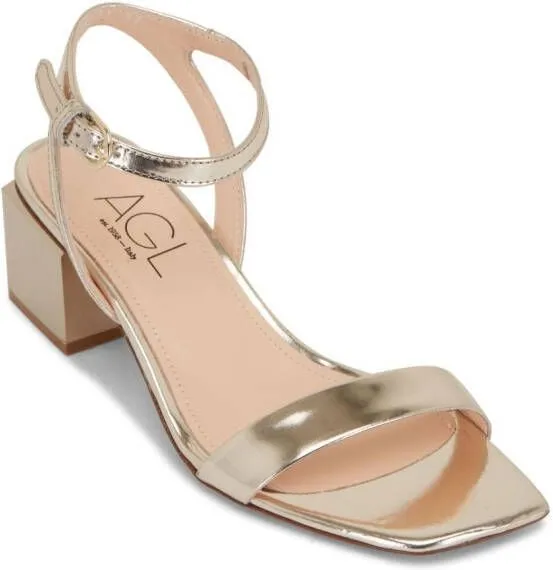 AGL 60mm open-toe sandals Gold