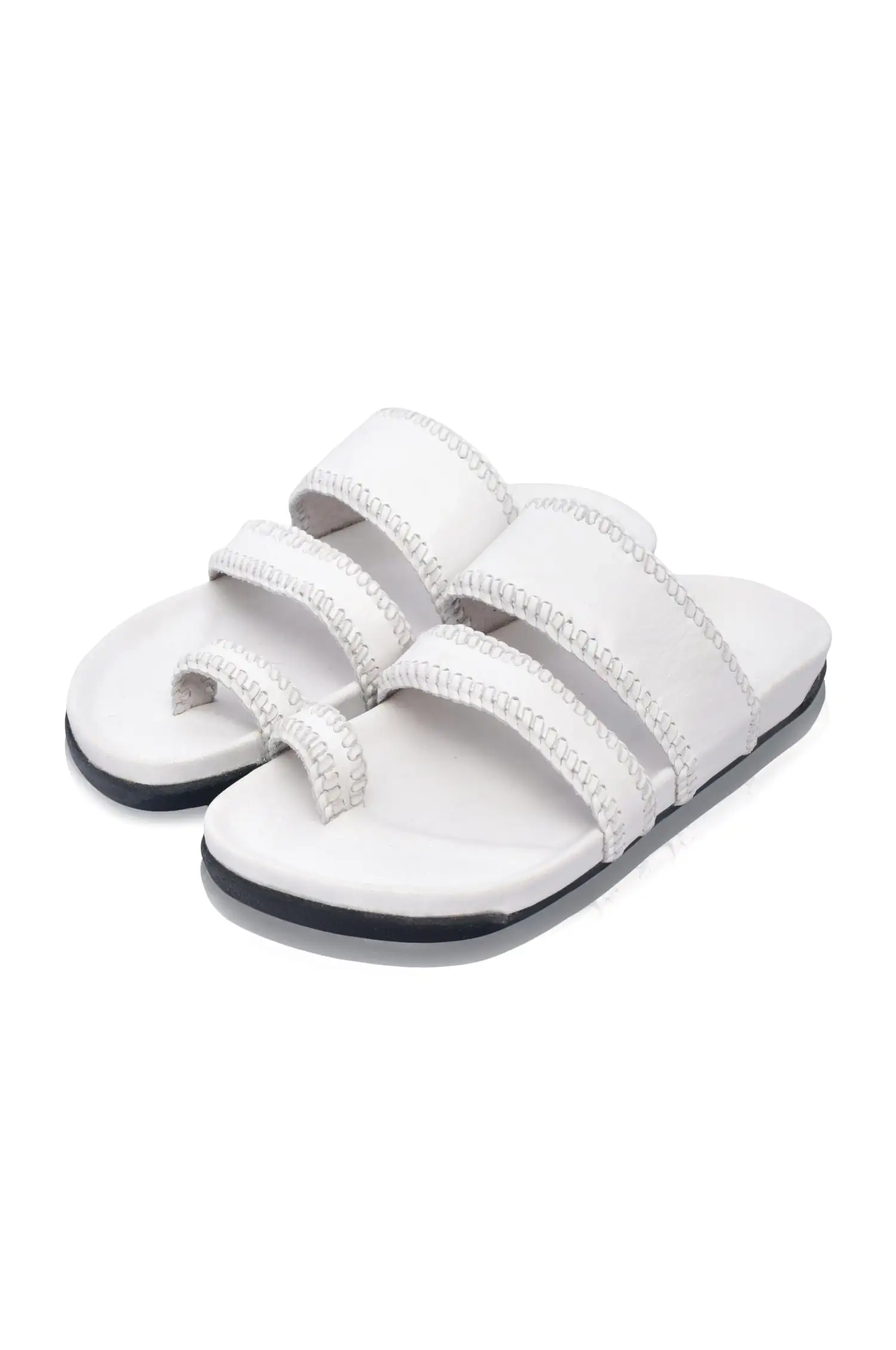 Amigo Leather Slides