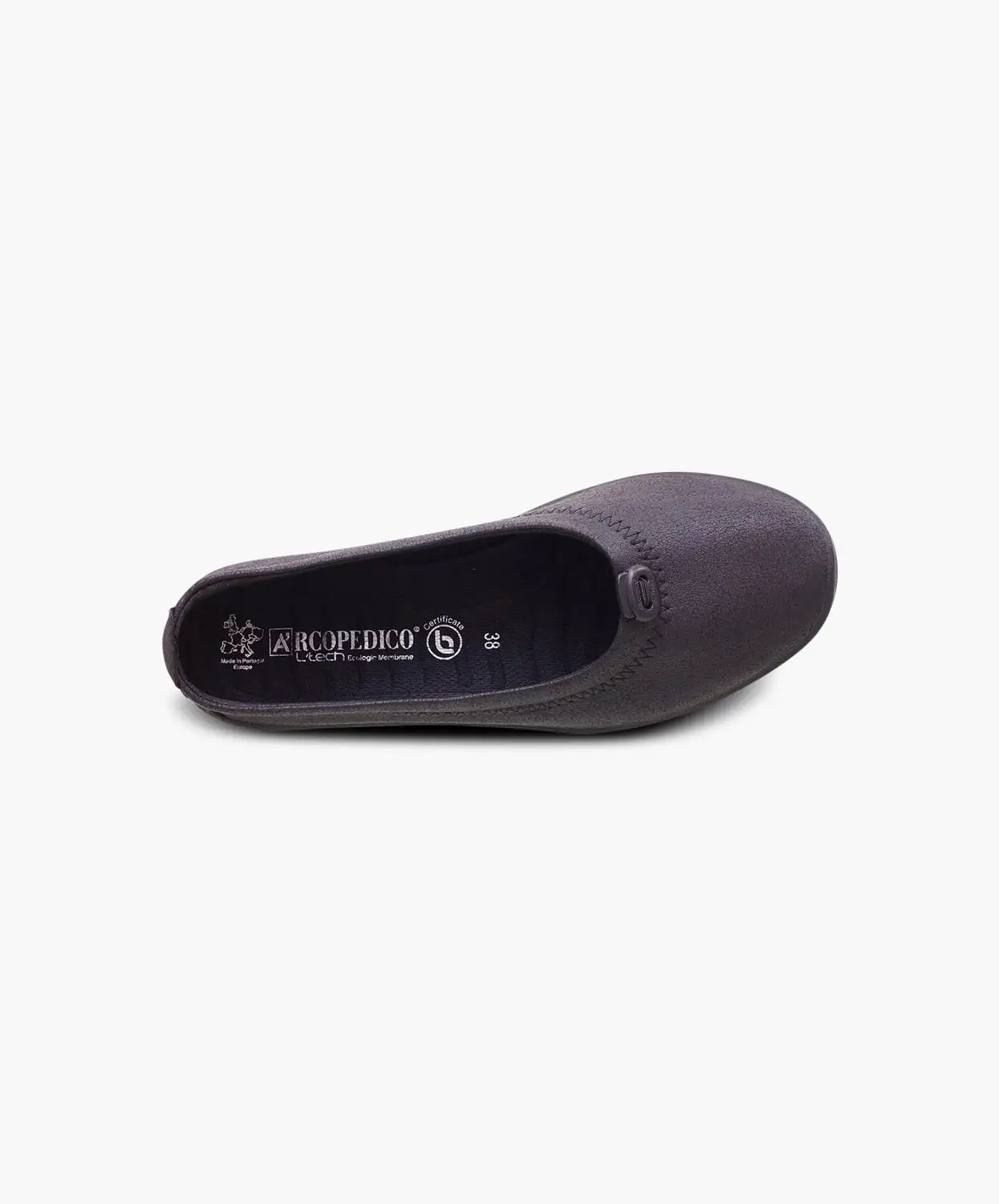 Arcopedico L1 Black Slip On Shoes