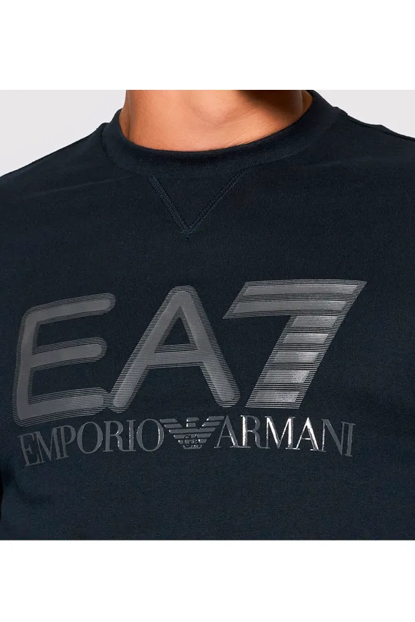 Armani EA7 Logo Sweat Navy