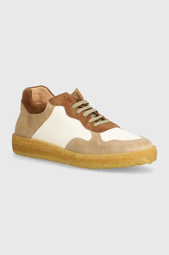 Astorflex leather sneakers Tenniflex beige color TENNIFLEX.B979.130