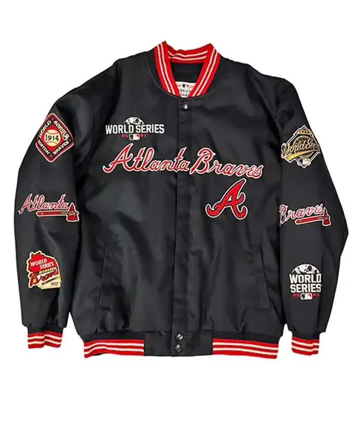 Atlanta Braves Championship Jacket - William Jacket