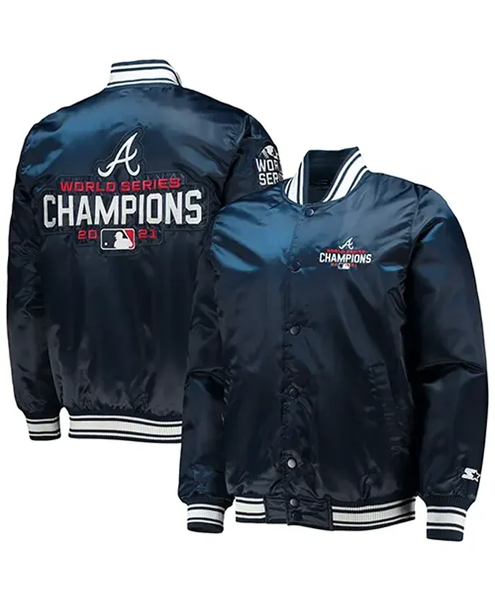 Atlanta Braves Championship Jacket - William Jacket