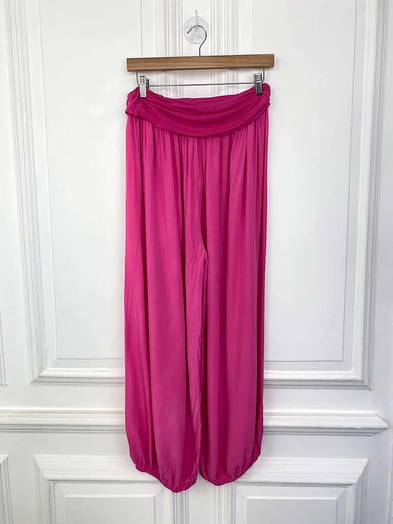 Balloon Trousers - Hot Pink