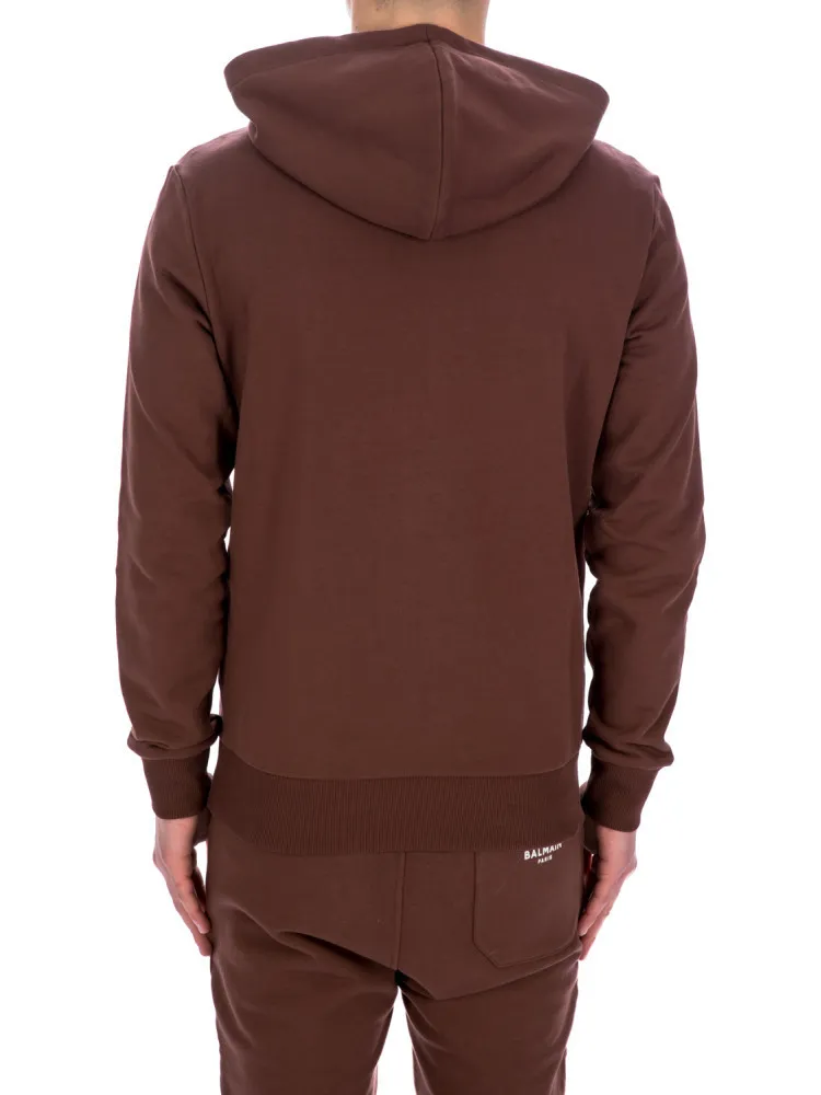 BALMAIN  |Plain Logo Luxury Hoodies