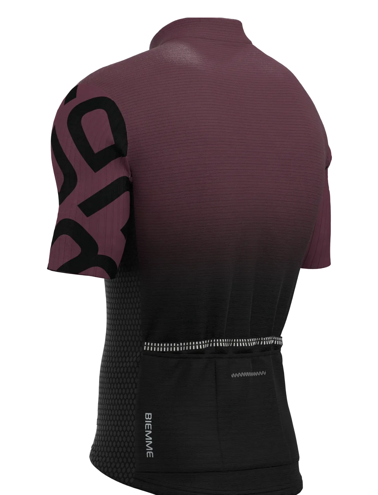 Biemme Acqua SS Cycling Jersey - Mens - Plum - Medium- Made in Italy