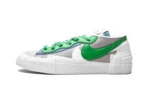 Blazer Low Sacai Medium Grey Classic Green