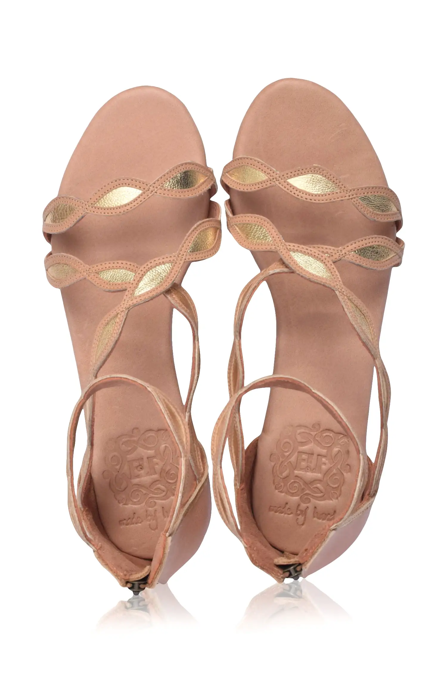 Blossom Leather Sandals