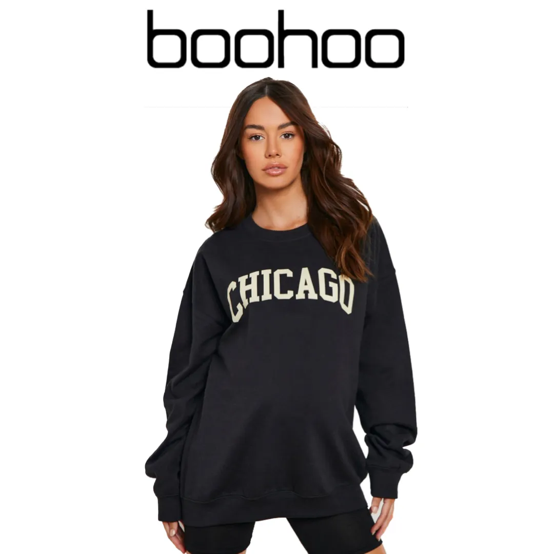 boohoo  |Logo Hoodies & Sweatshirts