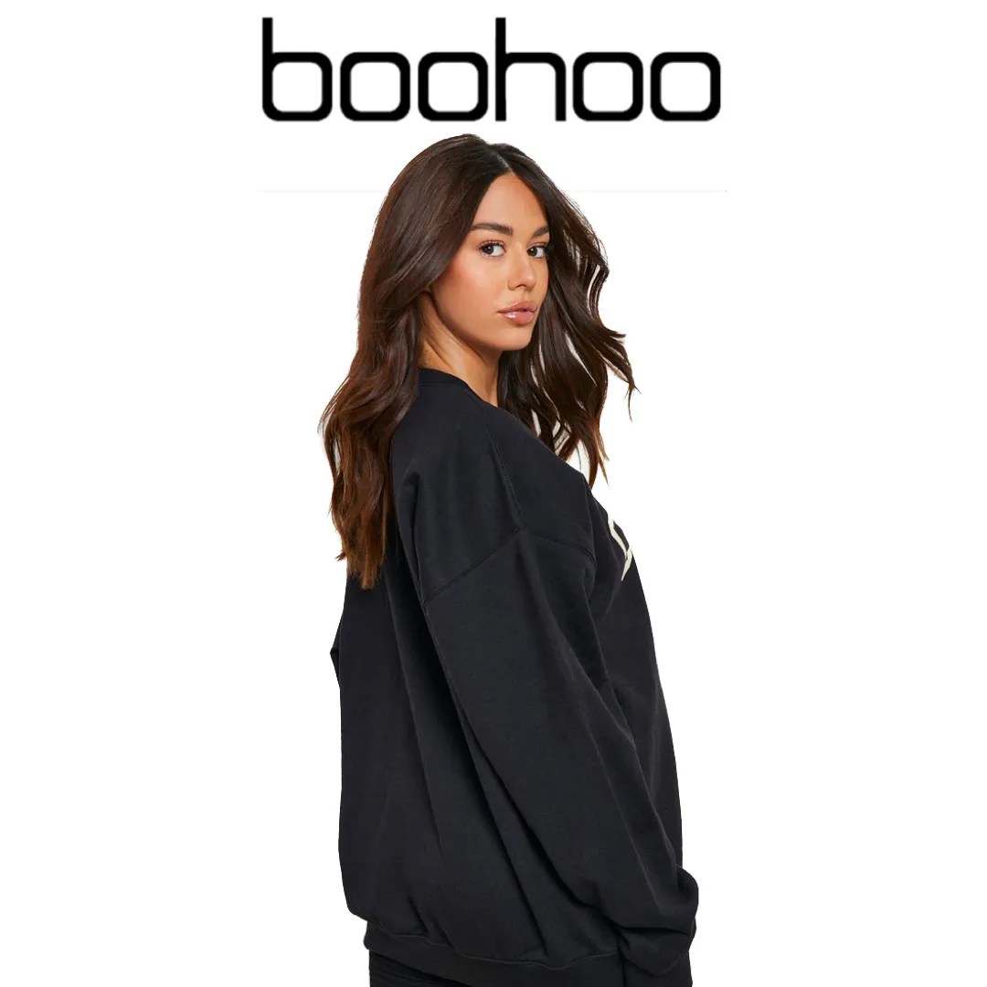 boohoo  |Logo Hoodies & Sweatshirts