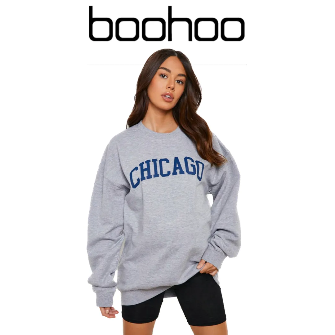 boohoo  |Logo Hoodies & Sweatshirts