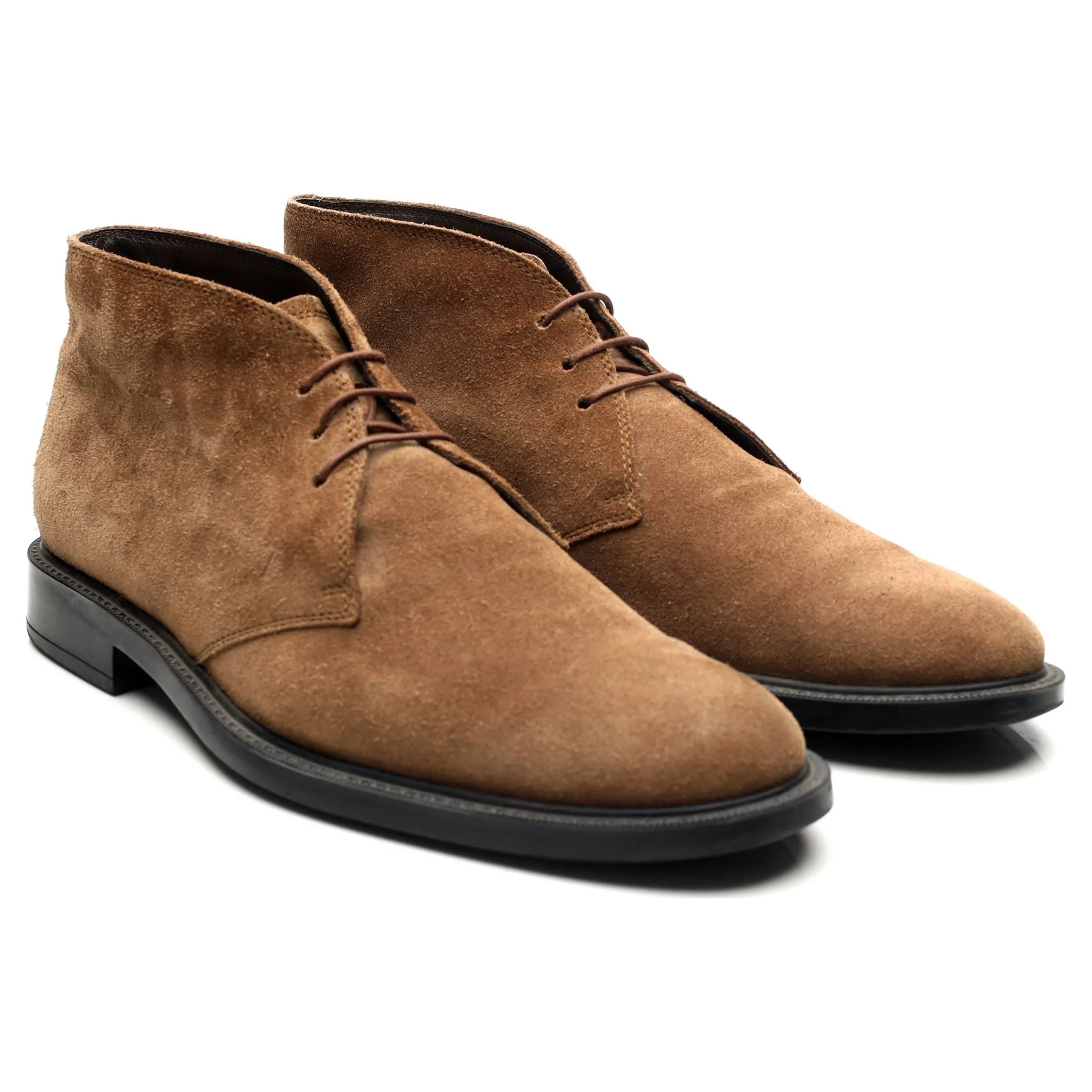 Brown Suede Chukka Boots UK 9.5