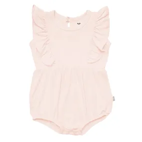 Bubble Romper in Blush