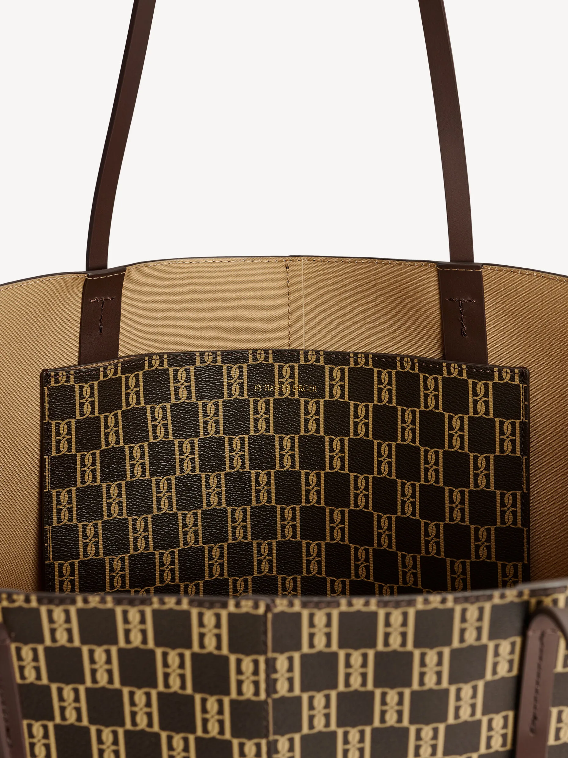 By Malene Birger – Abi Monogram Tote Bag