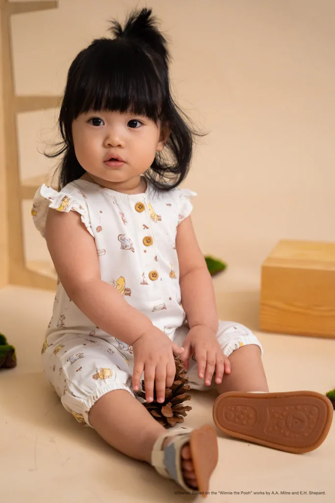 Caitlyn Romper - Dandelion Pooh