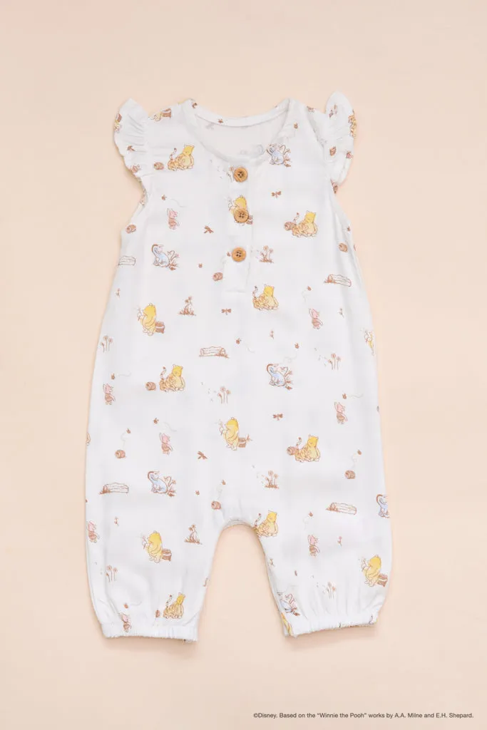 Caitlyn Romper - Dandelion Pooh