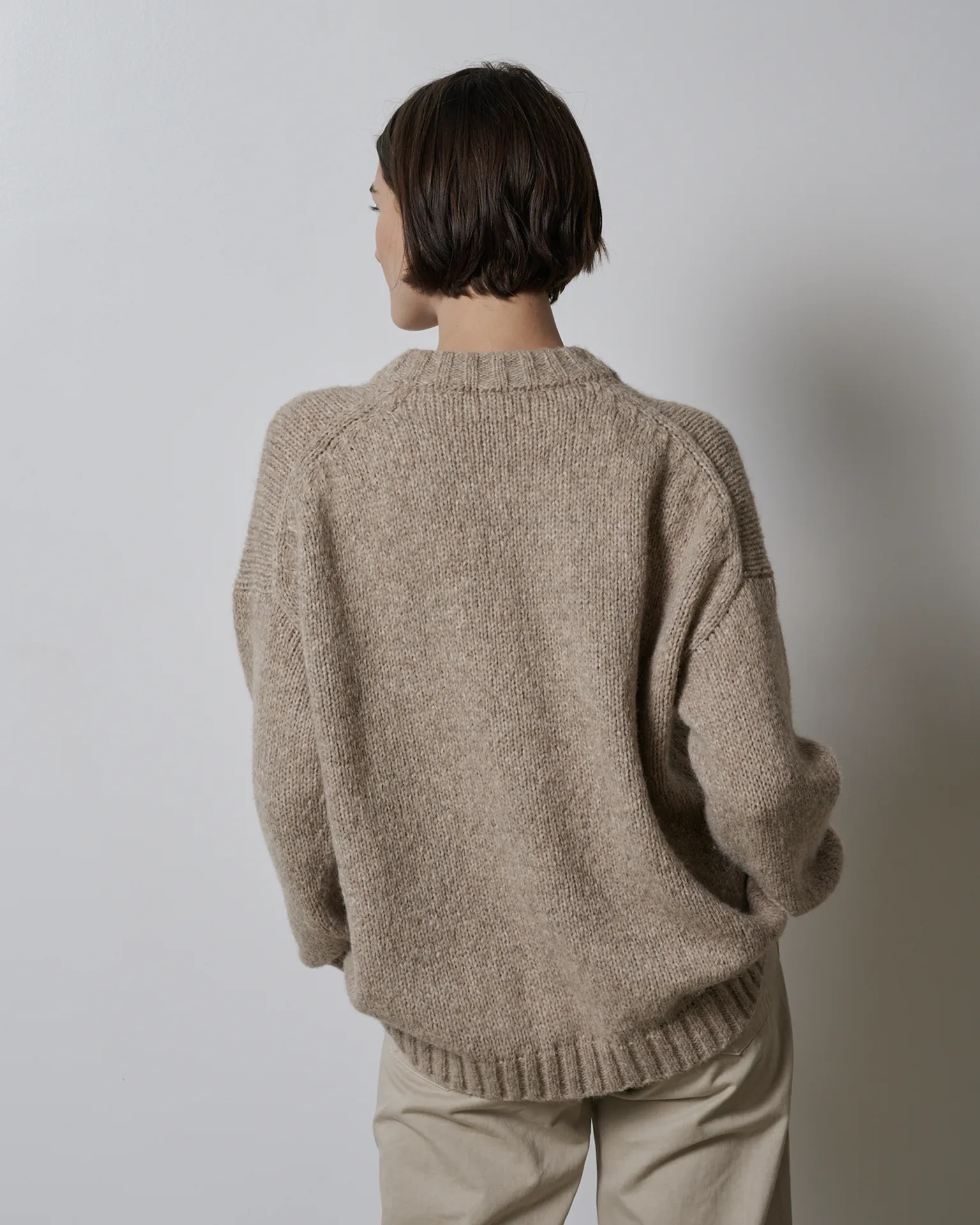 CAMBRIA SWEATER IN OATMEAL