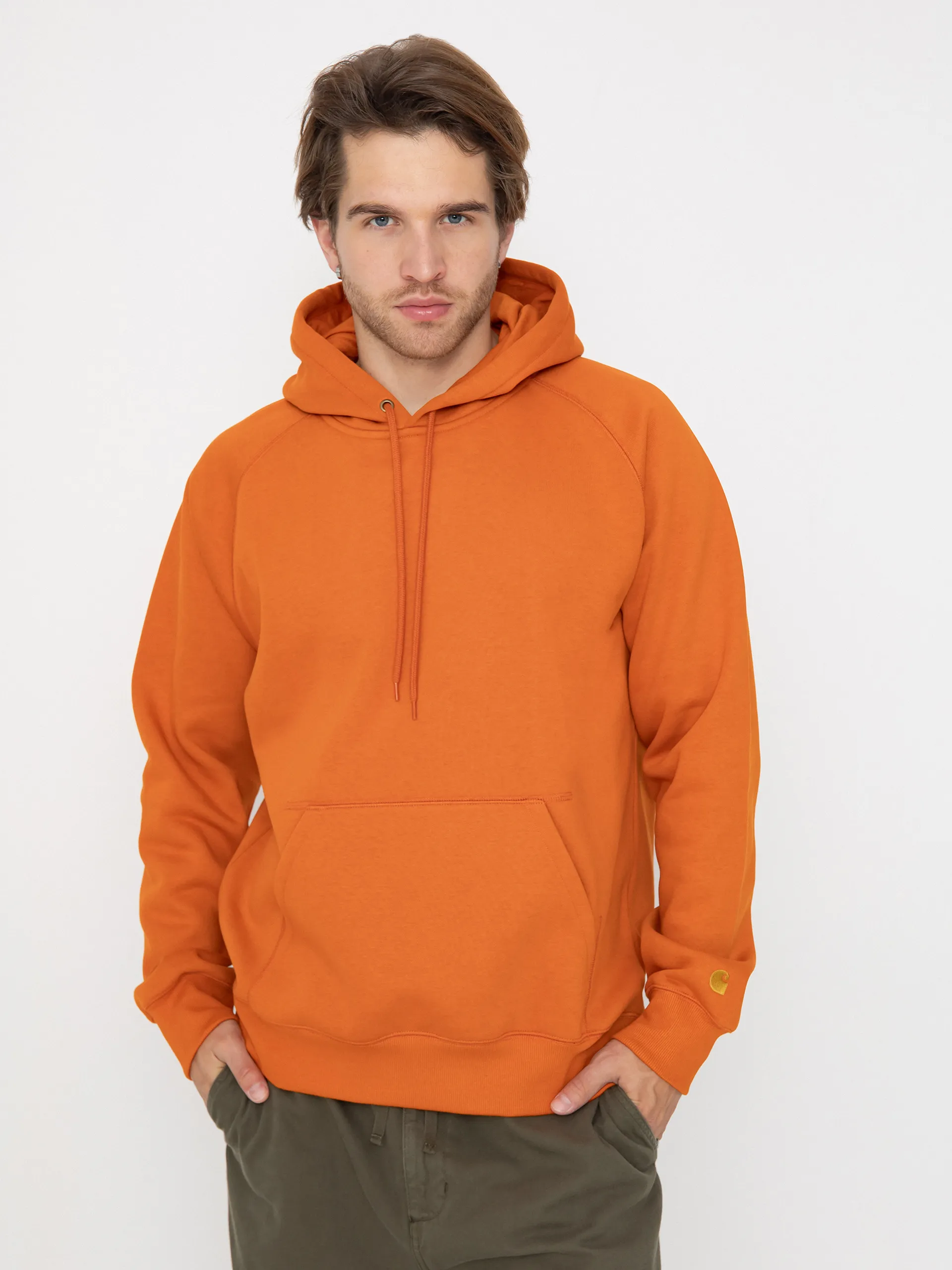 Carhartt WIP Chase HD Hoodie (turmeric/gold)