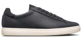 Clae Bradley Sneakers in Deep Navy Leather