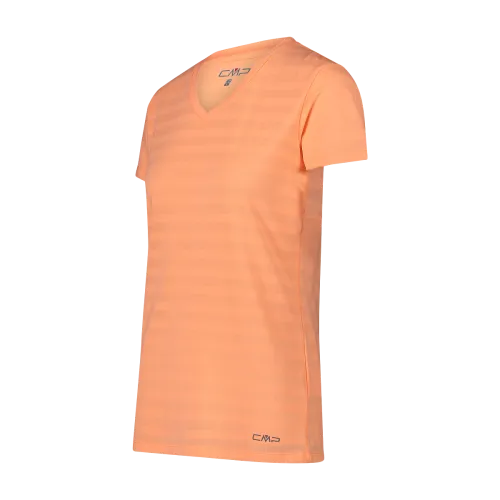 CMP T-shirt donna con inserti in mesh orizzontali da trekking Donna