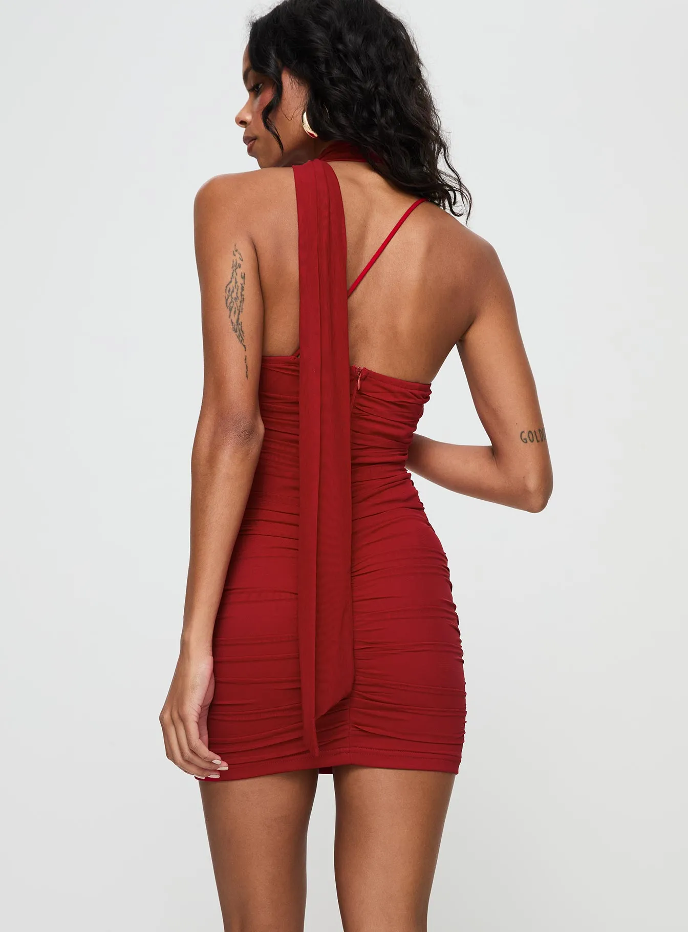 Corentine Mini Dress Red