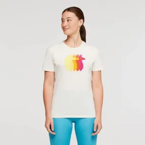 Cotopaxi  Llama Sequence Organic T-Shirt - T-shirt - Donna