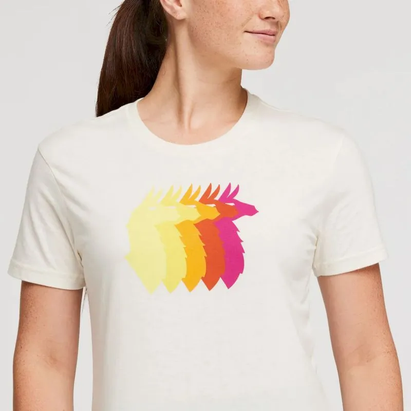 Cotopaxi  Llama Sequence Organic T-Shirt - T-shirt - Donna