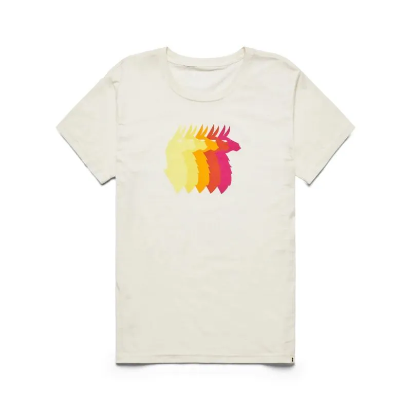 Cotopaxi  Llama Sequence Organic T-Shirt - T-shirt - Donna