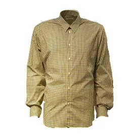 COTTON SHIRT YELLOW/BLACK