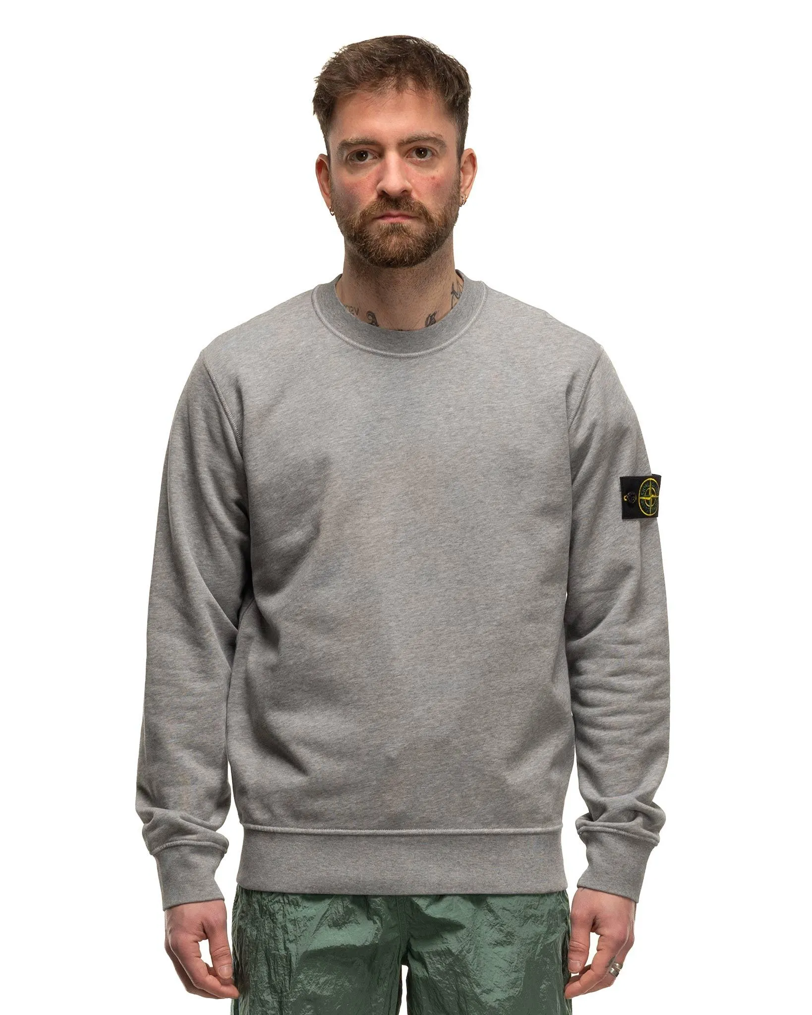 Crewneck Sweatshirt #02 Melange Grey