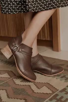 Dasha Low Ankle Booties