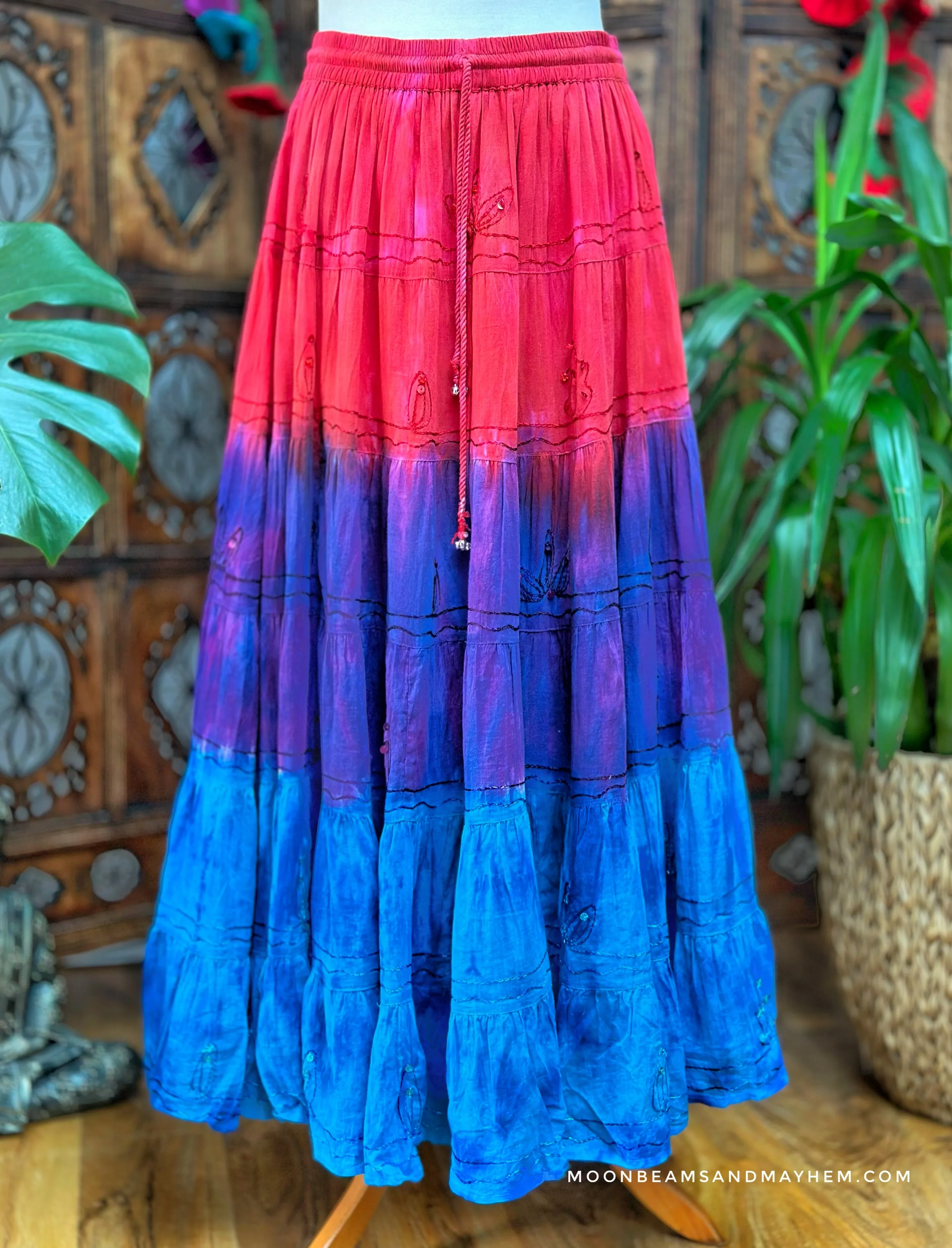 DIP DYE ROSELLA SKIRT