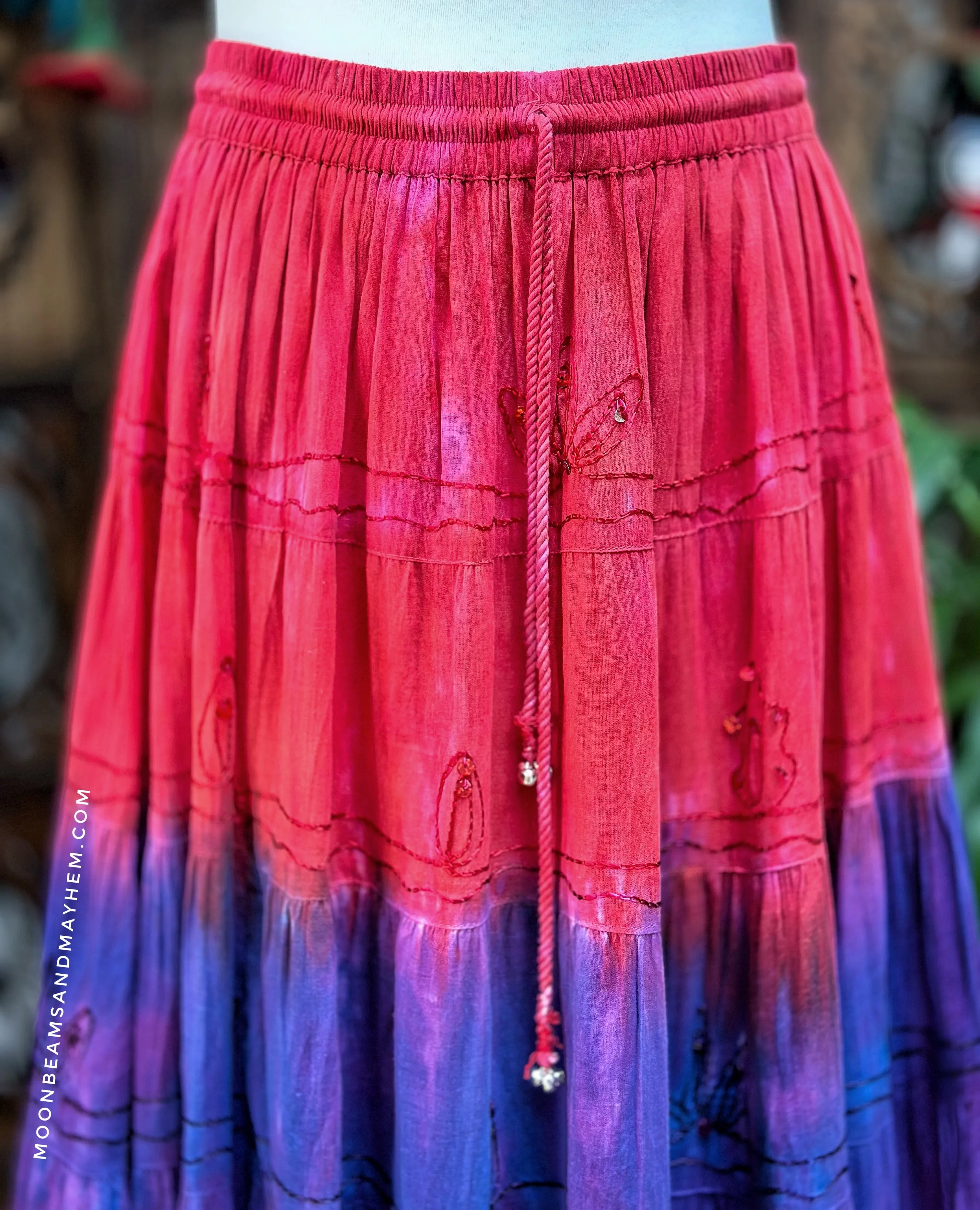 DIP DYE ROSELLA SKIRT