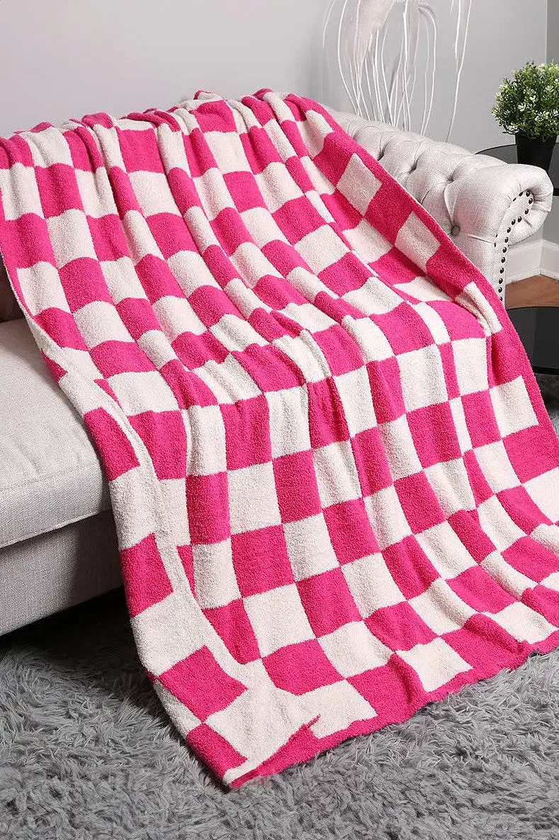 Dreams Checkered Blanket