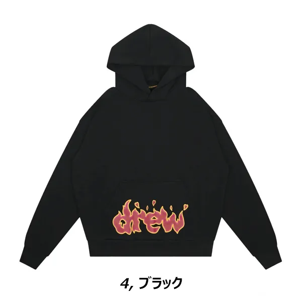 drew house  |Plain Logo Hoodies