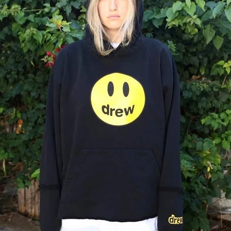 drew house  |Plain Logo Hoodies