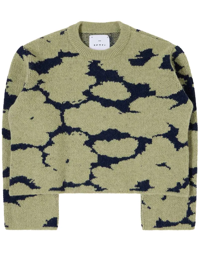 Edwin W' Gill Sweater Navy Sage