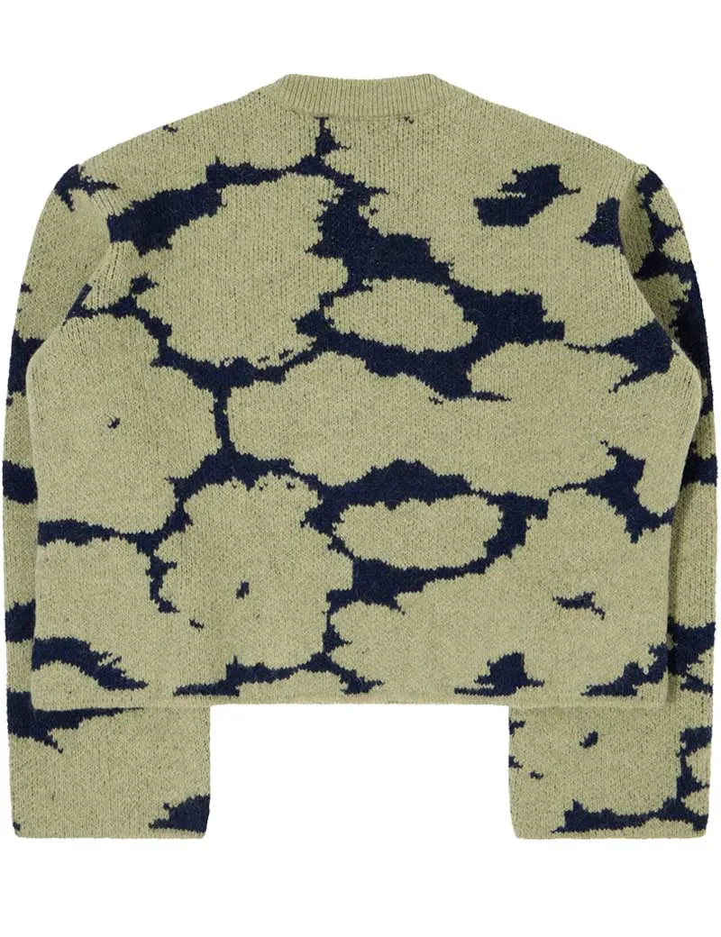 Edwin W' Gill Sweater Navy Sage