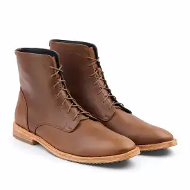 Everyday Lace-Up Boot Brown