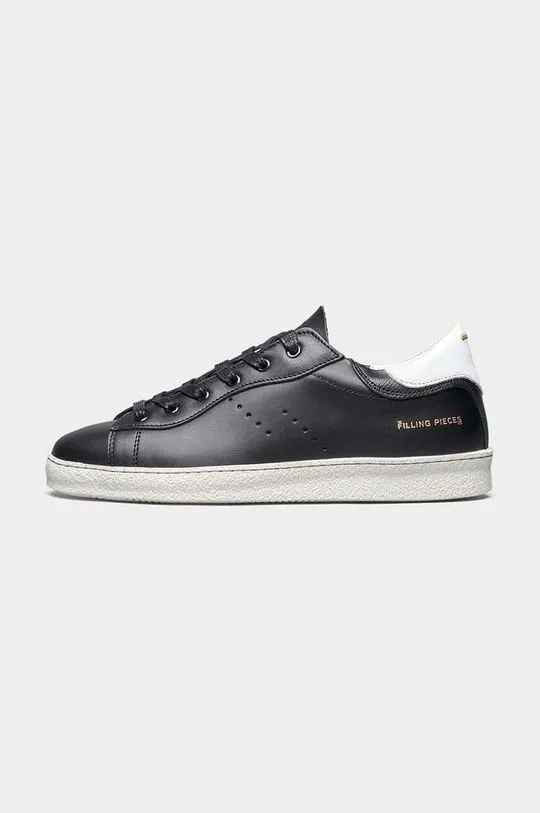 Filling Pieces leather sneakers black color