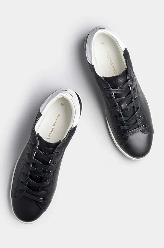 Filling Pieces leather sneakers black color