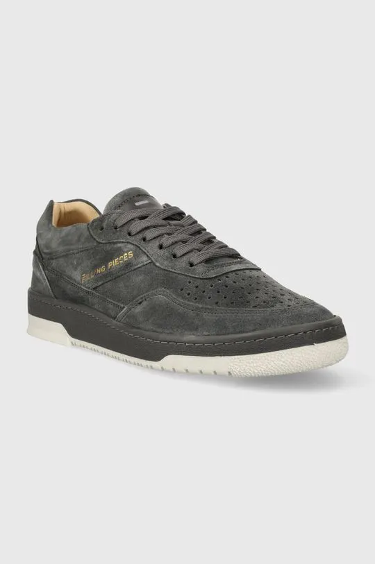 Filling Pieces suede sneakers Ace Suede gray color 70022791874