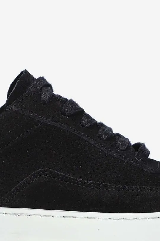 Filling Pieces suede sneakers Mondo Perforated black color 46720102006